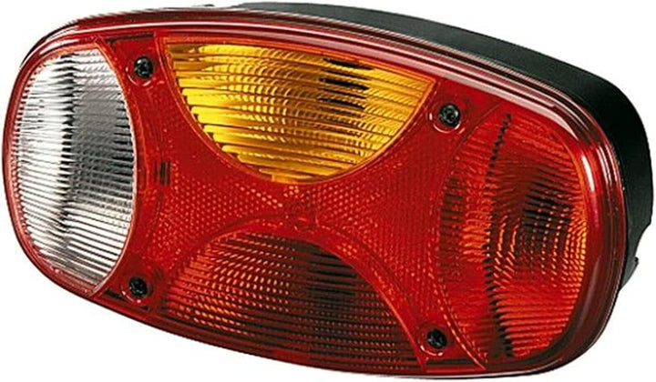 HELLA - Heckleuchte - Cargoluna - Glühlampe - 12/24V - Anbau/geschraubt - Lichtscheibenfarbe: mehrfa