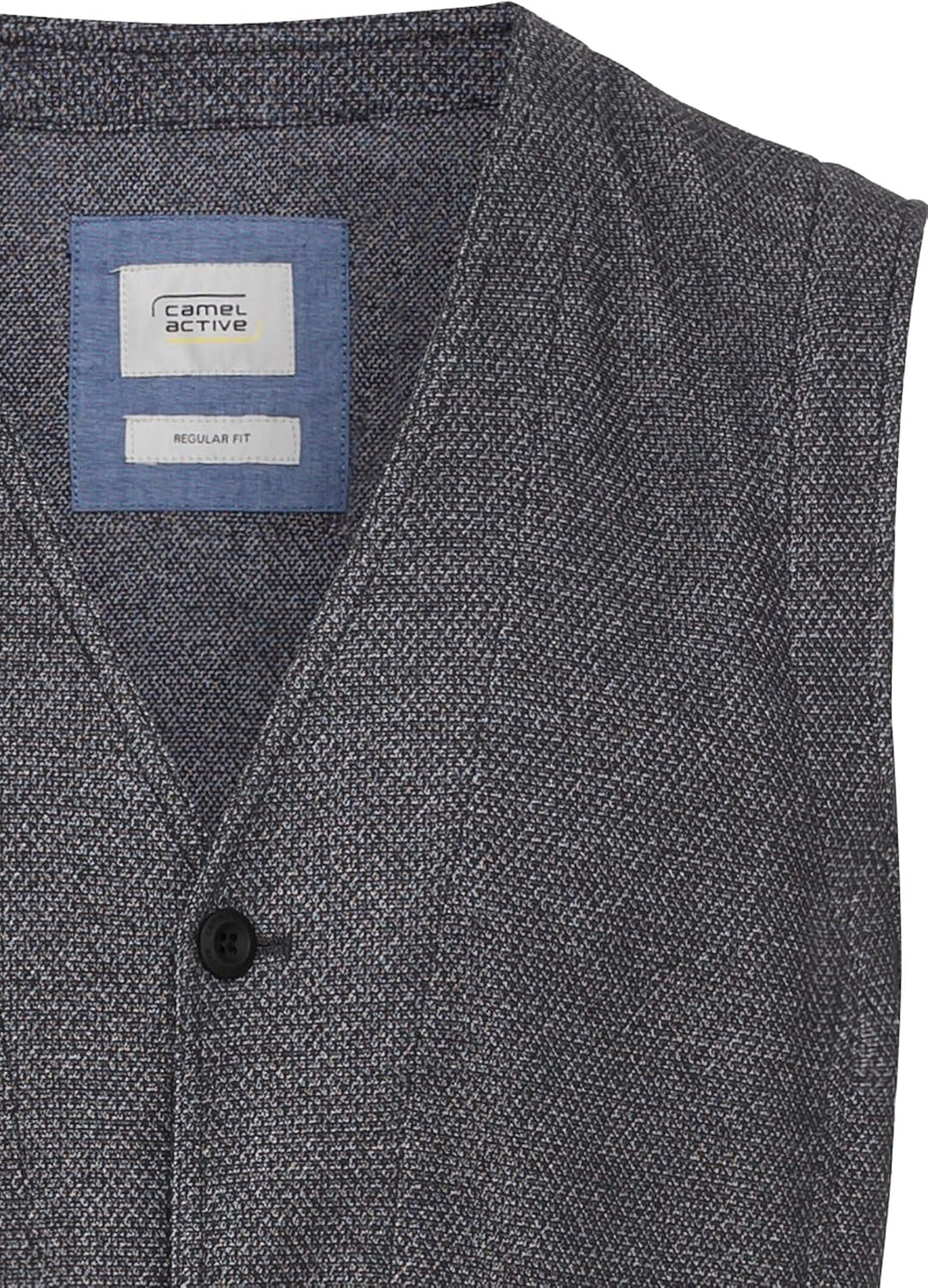 camel active Herren Lässiger Blazer 50 Graphite Grey, 50 Graphite Grey