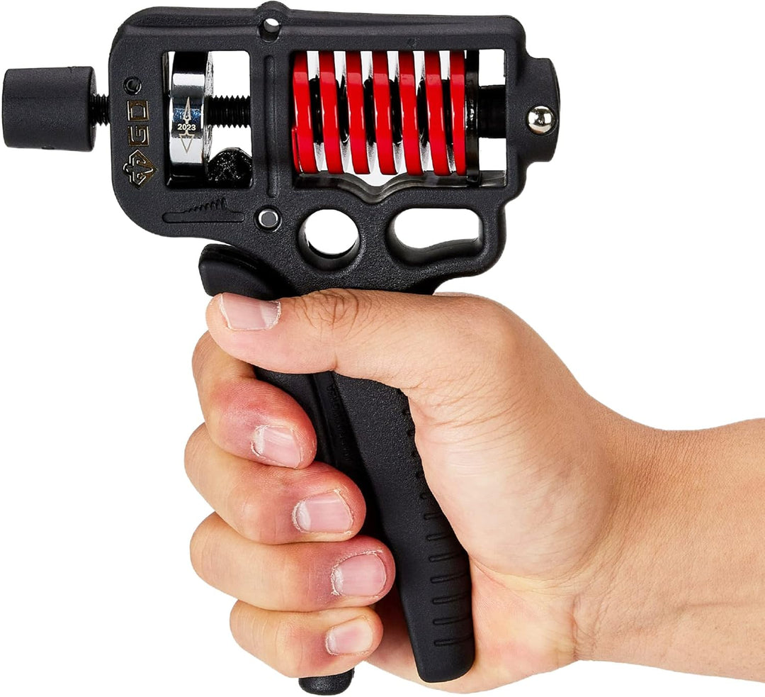 GD Hand Grip Strengthener (Premium Adjustable Hand Grips for Strength Training) Wrist and Forearm Tr