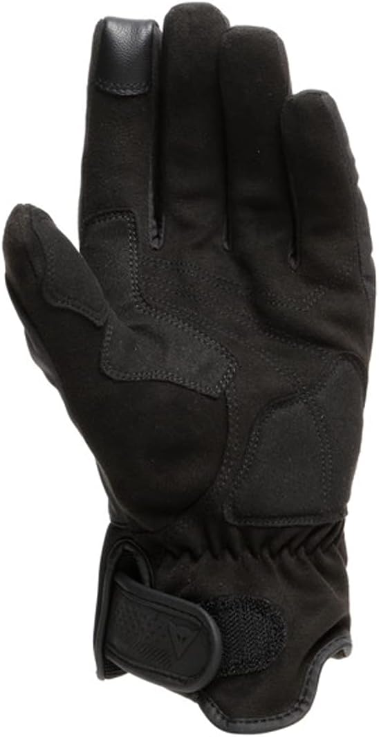 Dainese Stafford D-Dry Gloves, Motorradhandschuhe Sommer Wasserdicht, Herren, Schwarz/Anthrazit, L