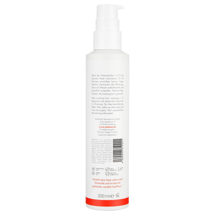 MAHNAZ® Intensiv Jojoba Maske, vegane Haarkur für trockenes, sprödes, brüchiges Haar, feuchtigkeitss