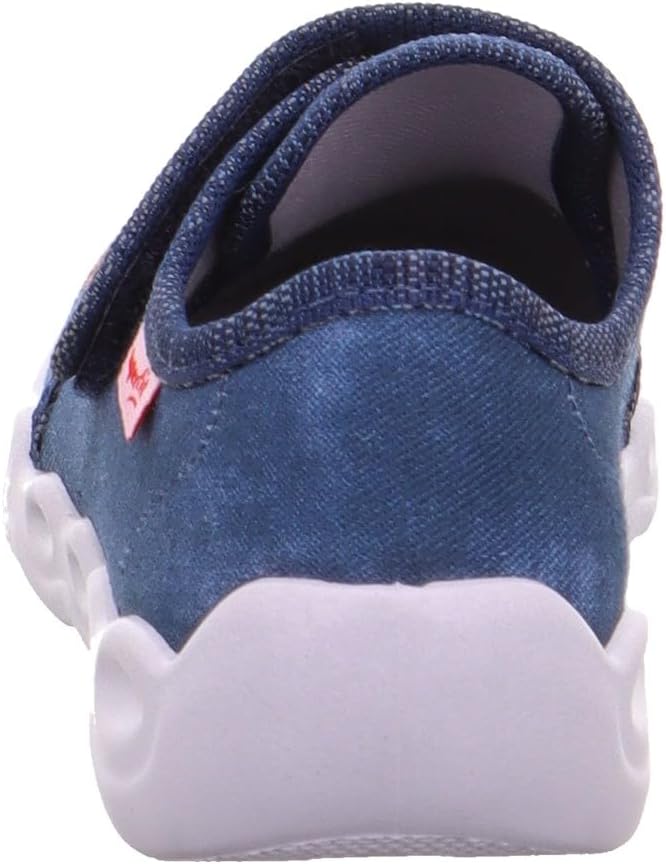 Superfit Jungen Bubble Hausschuh 23 EU Blau 8000, 23 EU Blau 8000