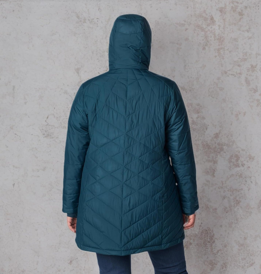 Columbia Damen First Generation Heavenly Long Hooded Jacket Heavenly Long Hooded Jacket (1er Pack) S