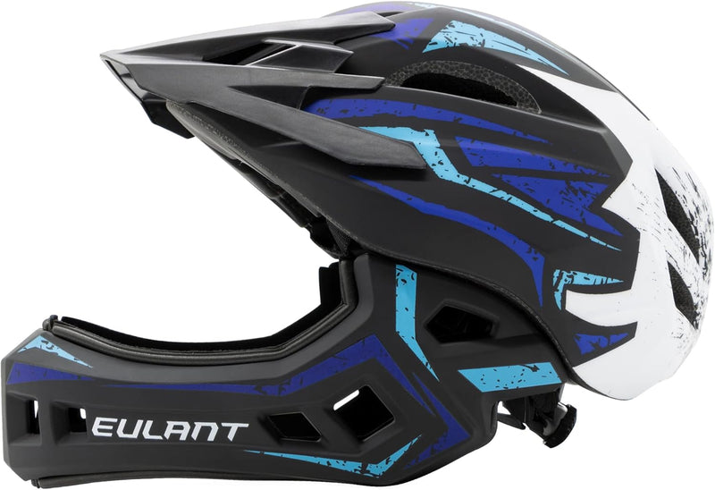 EULANT Fahrradhelm mit Kinnschutz für Jugendliche,Kinder Fullface Helm,BMX helme Jungen,Downhill Hel