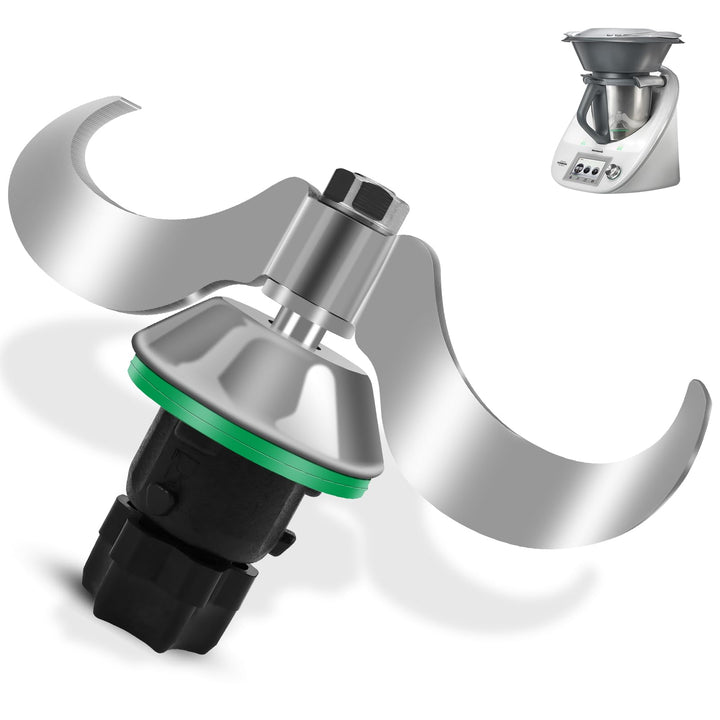 Teigmischmesser für Thermomix TM7 TM6 TM5, Thermomix Zubehör, Teigknetmesser aus Edelstahl, Schnelle