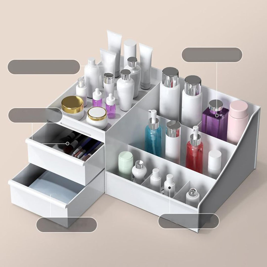 Make-up-Organizer, Schmuck-Kosmetik-Aufbewahrung, Make-up-Organizer, Arbeitsplatte, für Parfüm, Schl
