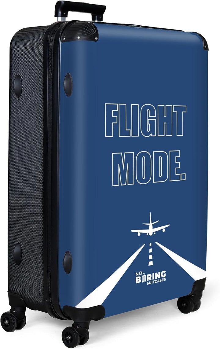 Koffer XL Gross 77x51.5x28 cm Reisekoffer mit Rollen Leicht Trolley grosser Hartschalenkoffer Rollko