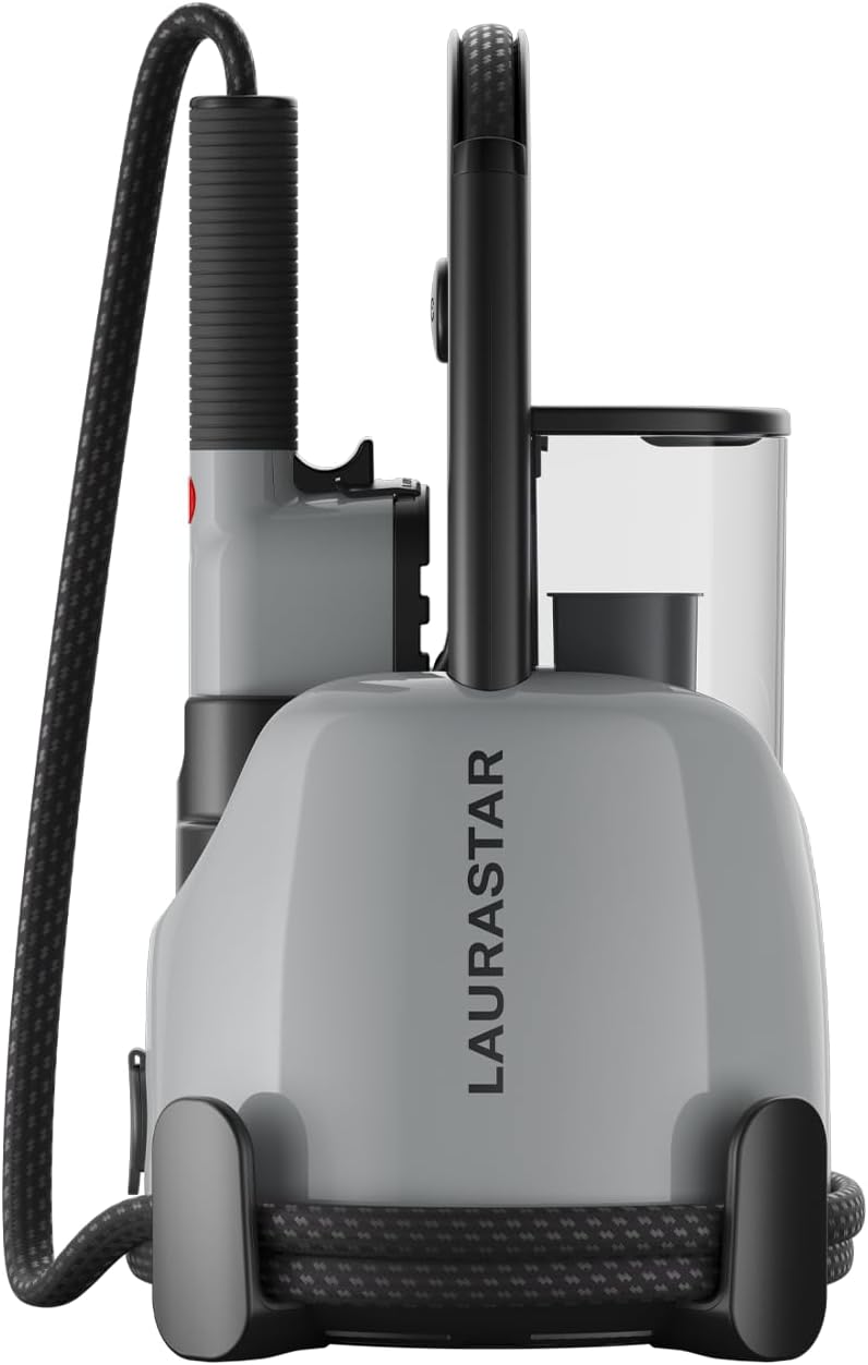 Laurastar IZZI, 2-in-1-Steamer, Entknittert und Desinfiziert, Vernicht Bakterien, Plize, Bettwanzen