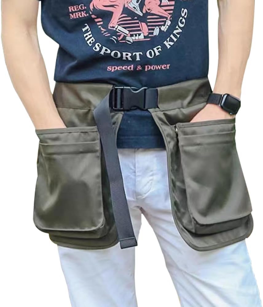 Hundetrainingsschürze, Hundetrainer-Leckerli-Tasche, mit abnehmbaren Taschen und verstellbarem Gürte