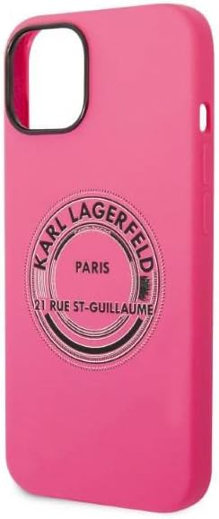 Karl Lagerfeld KLHCP14MSRSGRCF Hülle für iPhone 14 Plus 6,7" hardcase rosa/pink