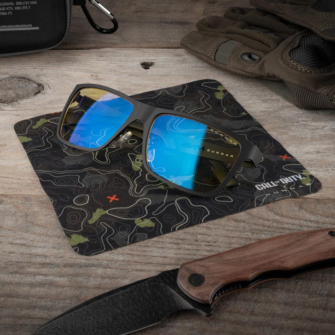Gunnar Brille gegen blaues Licht – UAV Edition Call Of Duty | Farbe: Onyx Topo | Farbtöne: Amber (65
