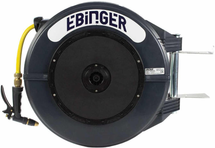 Ebinger Schlauchaufroller DR 300-R3 Wandmontage Garten 10m 3/4" Wasserschlauch