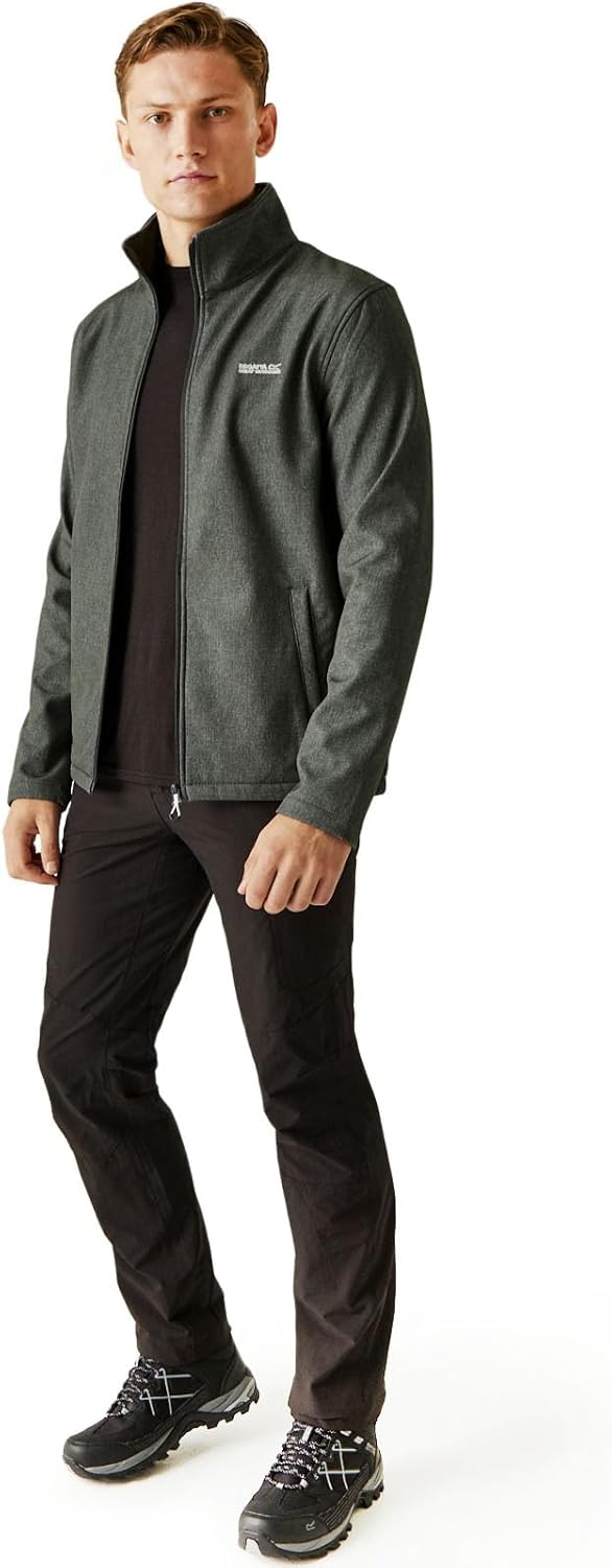 Regatta Herren Cera V Shell Jacket 5XL Sealgreymarl, 5XL Sealgreymarl