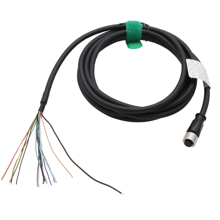 M12 17-pin A-code kabel für Cognex In-Sight 3D-L4000, SICK Inspector83x Lector64x, Banner ABR 3000 7
