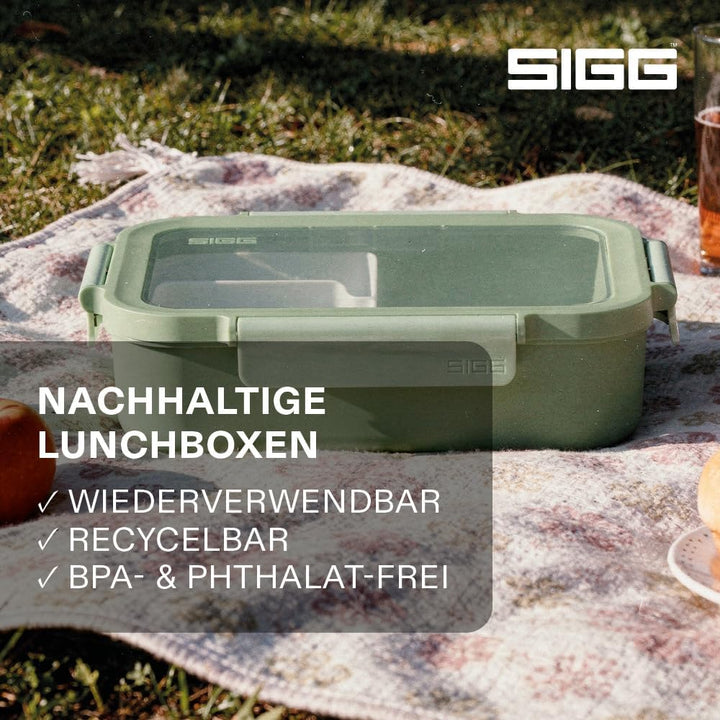 Sigg - NIMO Lunchbox L - Auslaufsicher - Trenner - Mikrowellen- & Spülmaschinengeeignet - BPA-frei -