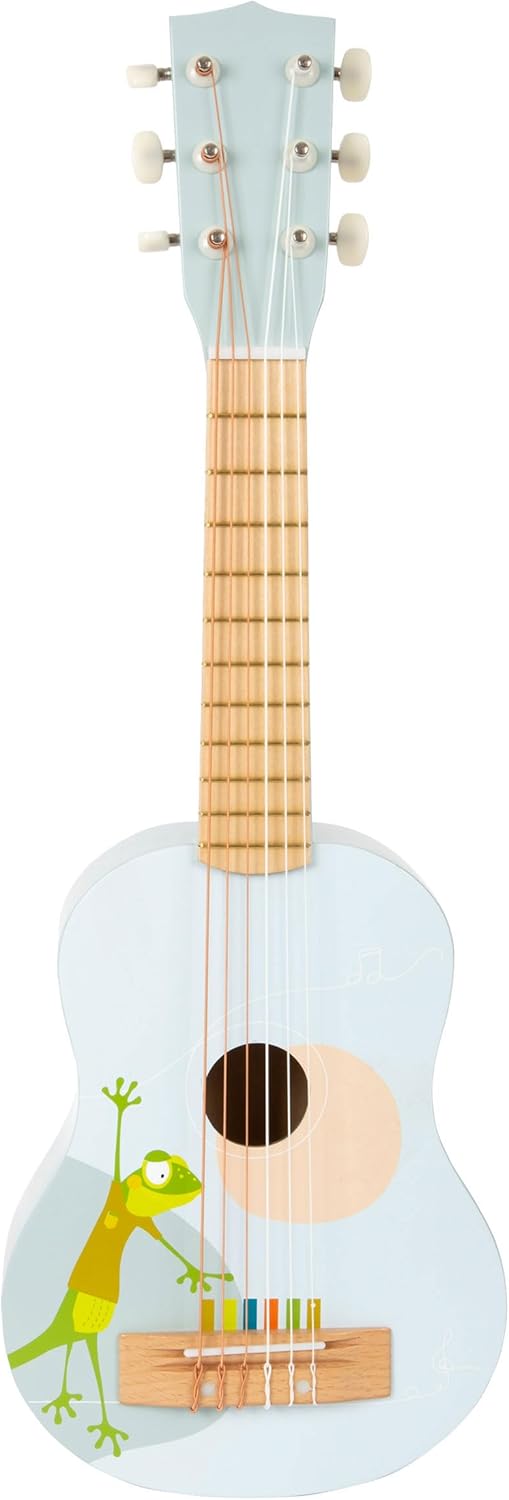 small foot Gitarre "Groovy Beats" Instrument für Kinder, musikalische Früherziehung, ab 3 Jahren, 12