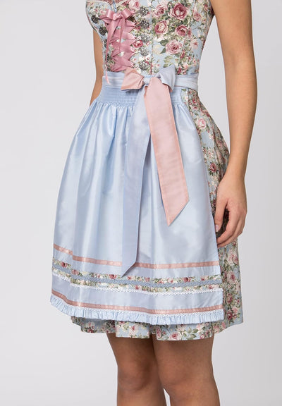Stockerpoint Damen Dirndl Dara Kleid für besondere Anlässe 32 Hellblau, 32 Hellblau
