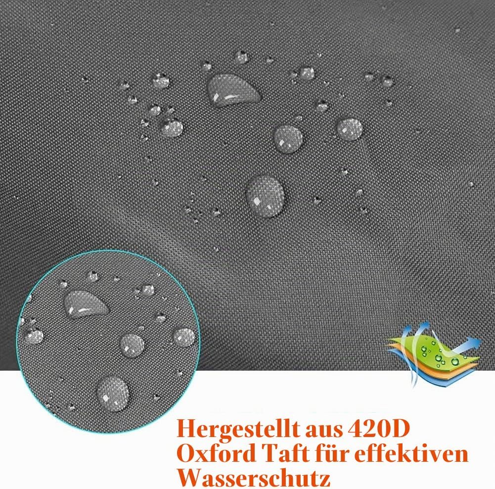 Opaltool 420D Kajak Persenning Universelle Bootsplane Persenning wasserdichte Regenschutz Sonnenschu