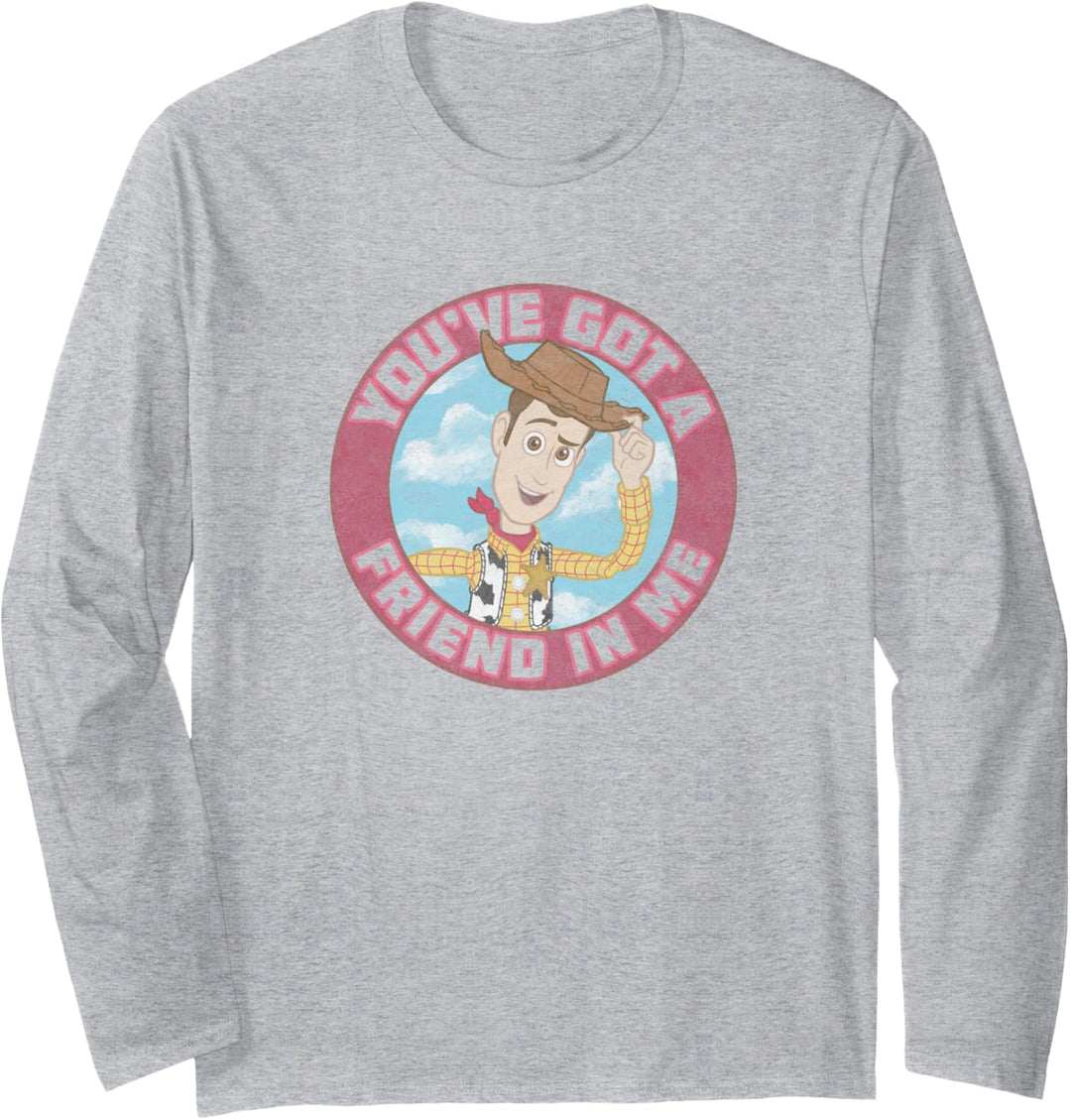 Disney Pixar Toy Story Woody Friend In Me Langarmshirt