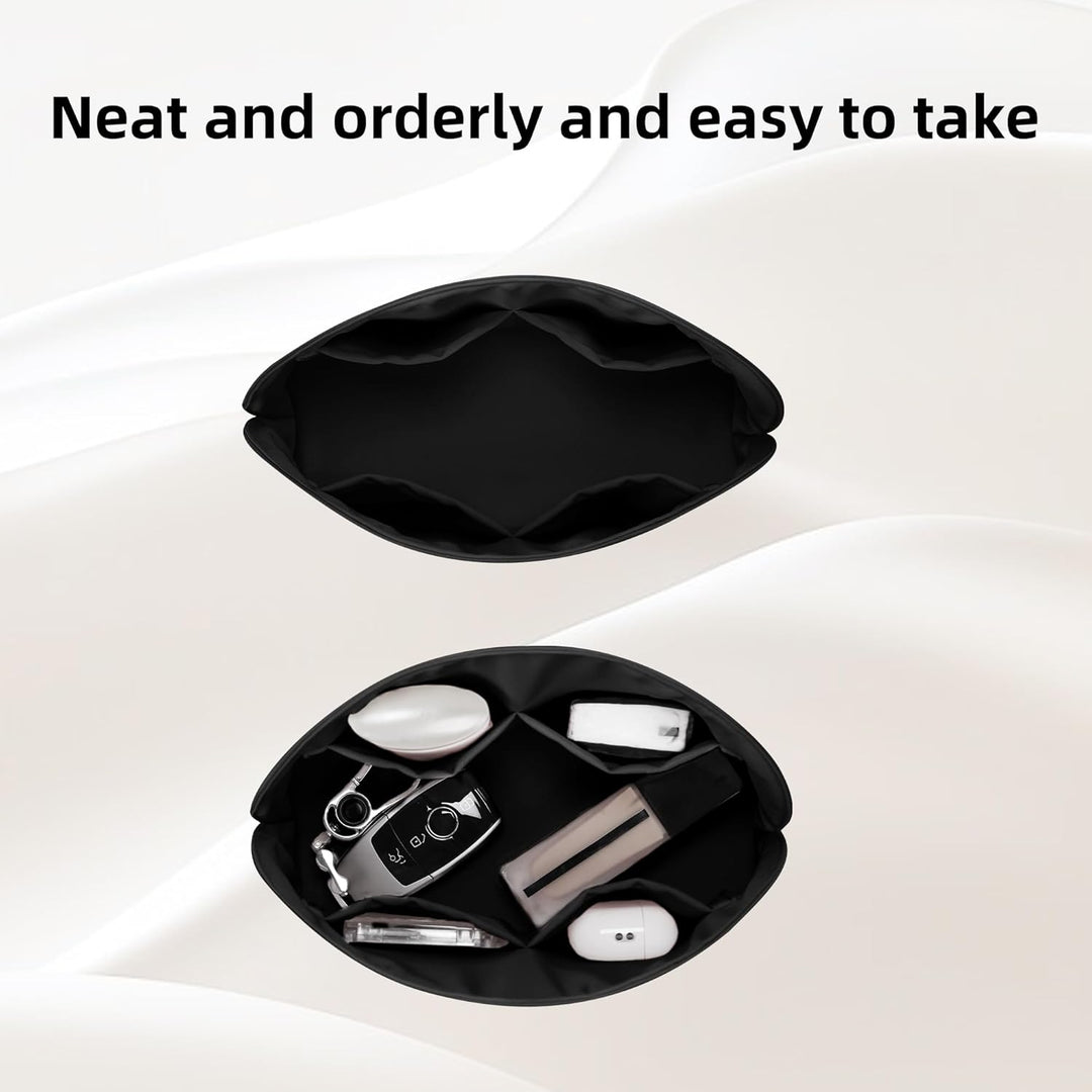 DGAZ Taschen Organizer Einsatz, Seide Innentasche für Alma BB/PM/MM, Leicht Taschenorganizer Shaper