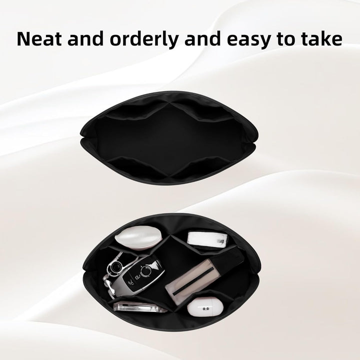 DGAZ Taschen Organizer Einsatz, Seide Innentasche für Alma BB/PM/MM, Leicht Taschenorganizer Shaper
