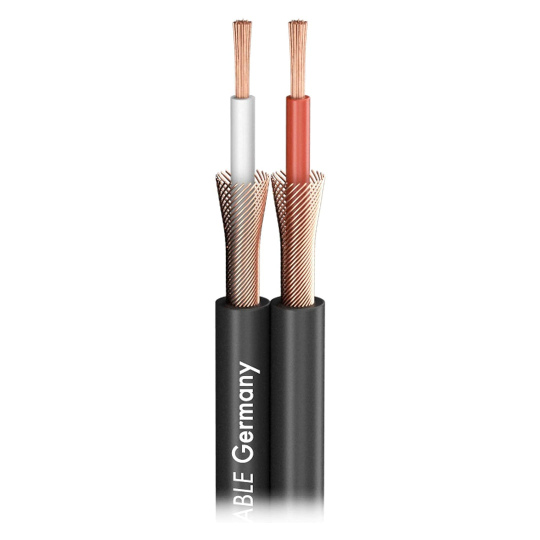 Sommer Cable 2,5m Y-Splitkabel 3pol 3,5mm Miniklinke auf 2x XLR männlich Stereo Adapterkabel 250cm O