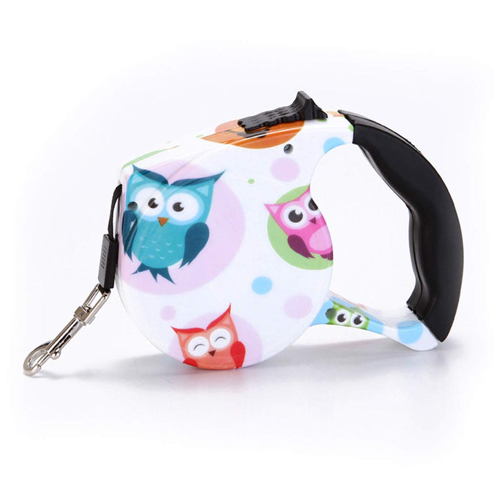 PETCUTE Ausziehbare und einziehbare Hundeleine für das Training von Haustieren bis 15 kg, H