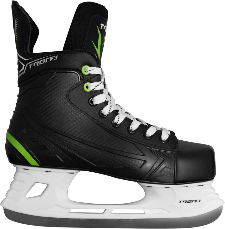 TronX Stryker 3.0 Eishockeyschlittschuhe für Erwachsene, Herren, Damen, Junior, Kinder, Modell Skate
