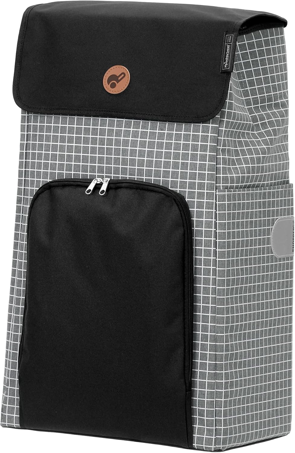 ANDERSEN Einkaufstrolley - Scala Shopper Plus Hildy grau 47 L einkaufen,Handwagen,stilvoll, Aluminiu
