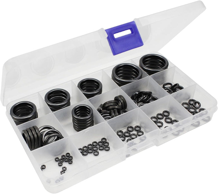 Générique 160 Stück Fishing Rod Guide Repair Kit, 11 Grössen Ceramic Rings, Pole Eyelet Replacement,