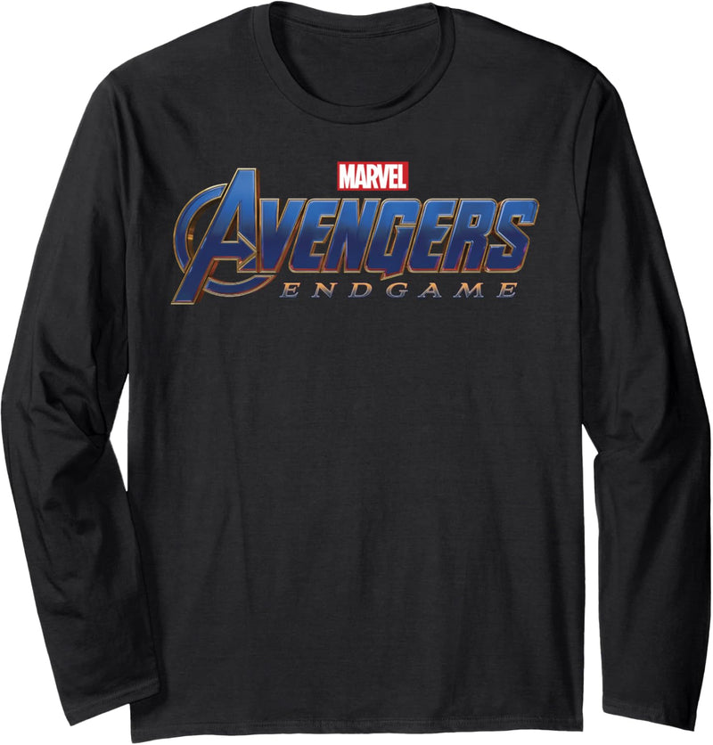 Marvel Avengers: Endgame Logo Langarmshirt