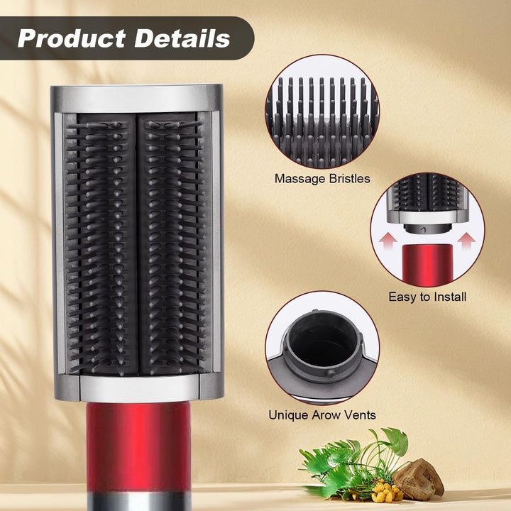 Glättungsbürstenaufsätze für D-yson Airwrap Styler, Glätten von Airwrap-Bürsten, Zubehör für D-yson,