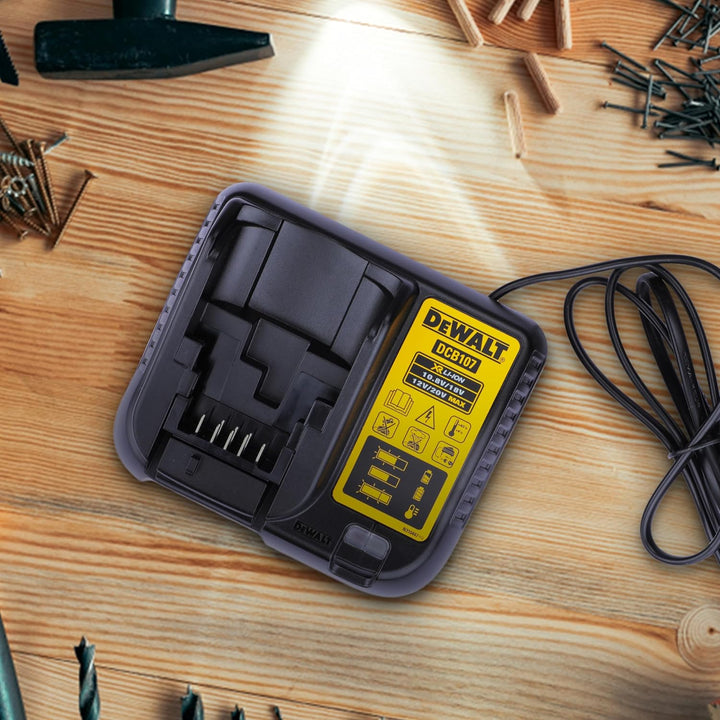 Dewalt DCB107 Dcb107 10.8V 18V Li-Ion Accu Oplader