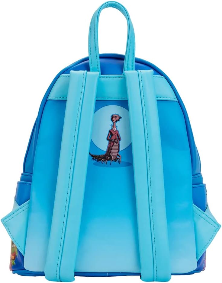 Loungefly Pixar Monsters University Scare Game Mini-Rucksack Mini Backpack, Mini Backpack