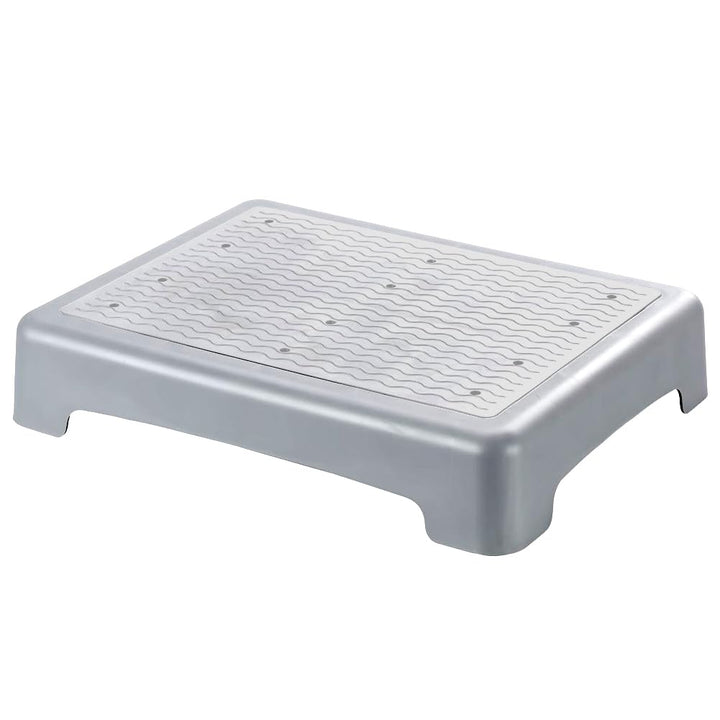 rutschfeste Halbtreppe 9 cm, 200 kg Tragkraft, Tragbare Aufstiegshilfe & Einstiegshilfe Trittleiter,