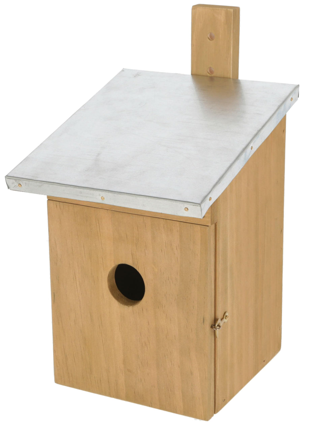 Kerbl Pet Nistkasten, Vogelhaus, Natur, 17x19x33cm, Holz, Vögel, Einflugloch 35mm, inkl. Schrauben