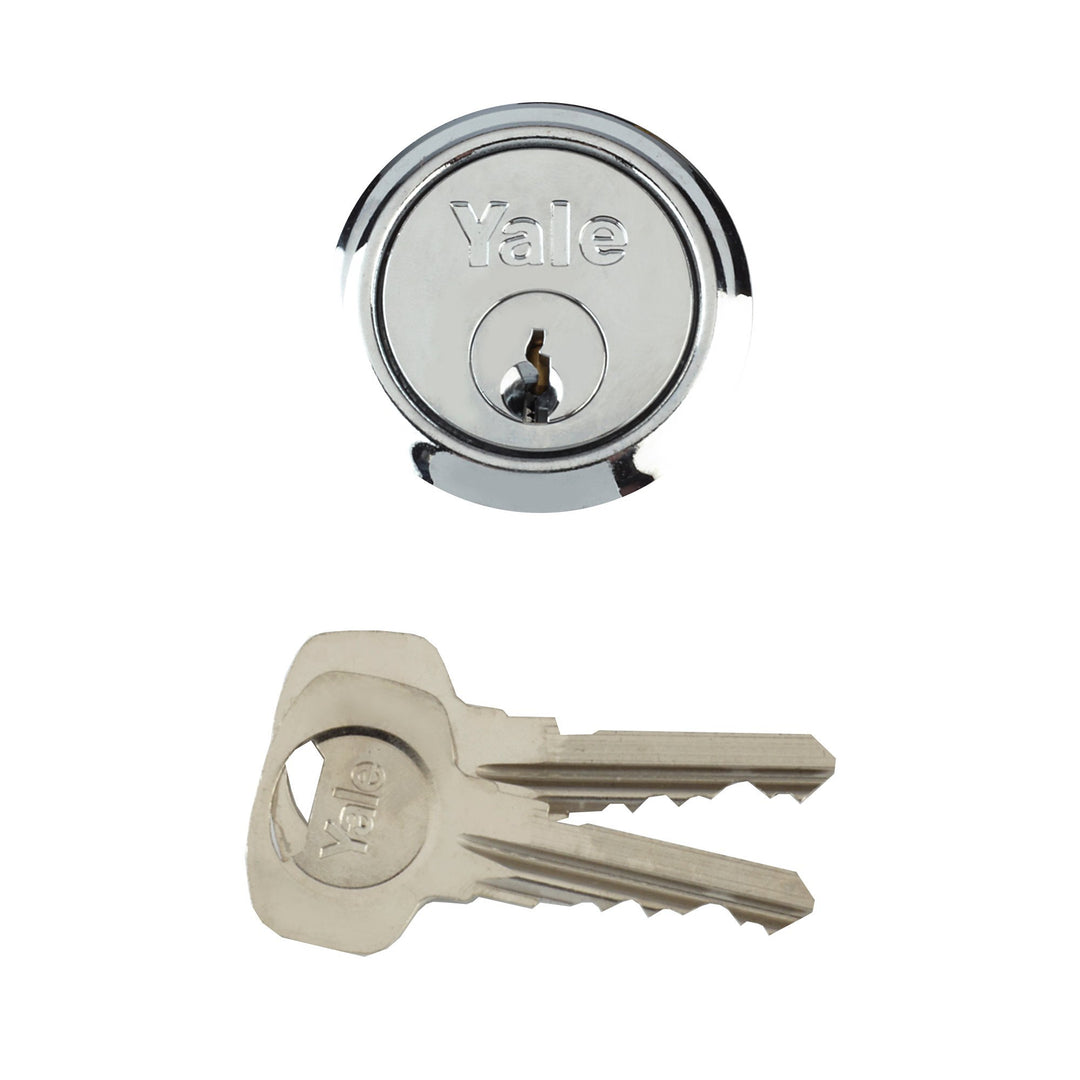 Yale Ersatz-Schlosszylinder für 38-57 mm Türen, P-6KP1109-CH P-Chrom 6 Keys, P-Chrom 6 Keys
