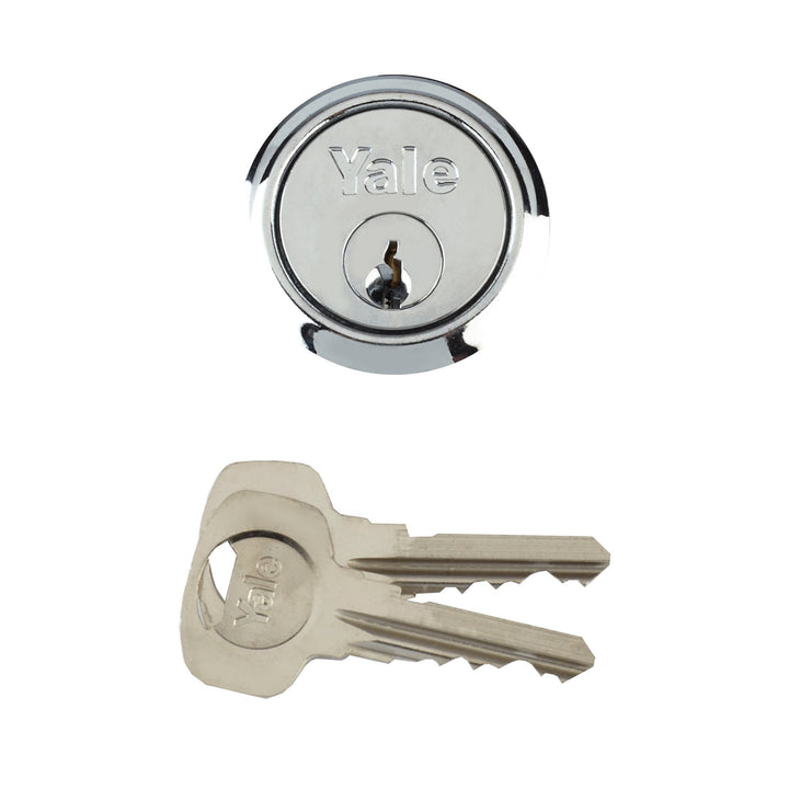 Yale Ersatz-Schlosszylinder für 38-57 mm Türen, P-6KP1109-CH P-Chrom 6 Keys, P-Chrom 6 Keys