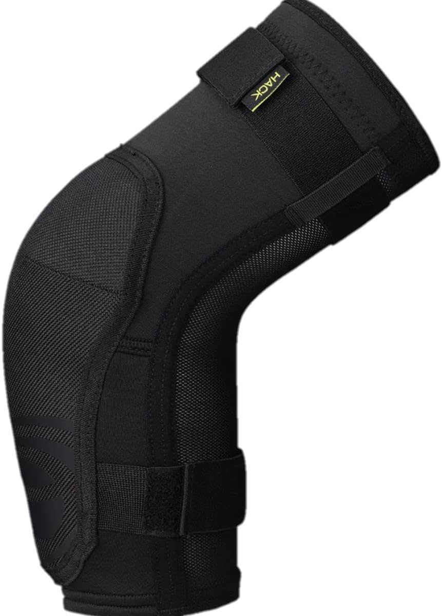 IXS Unisex Kids Kids Hack Evo+ Elbow Guards Flow Light Elbow Guards Elbow Guards Schwarz S, Schwarz