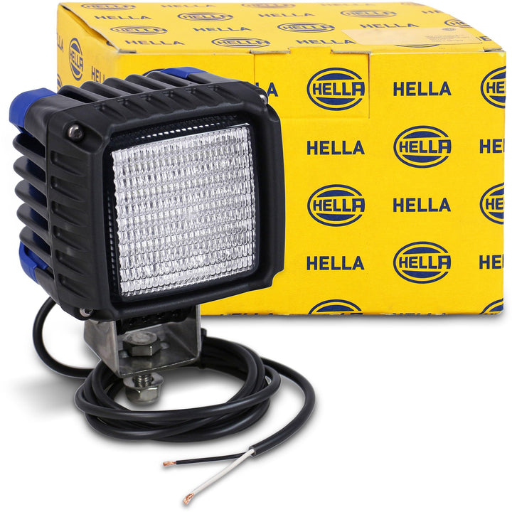 HELLA - LED-Arbeitsscheinwerfer - Power Beam 2000 - 12/24V - 2200lm - Anbau/geschraubt - schwenkbare