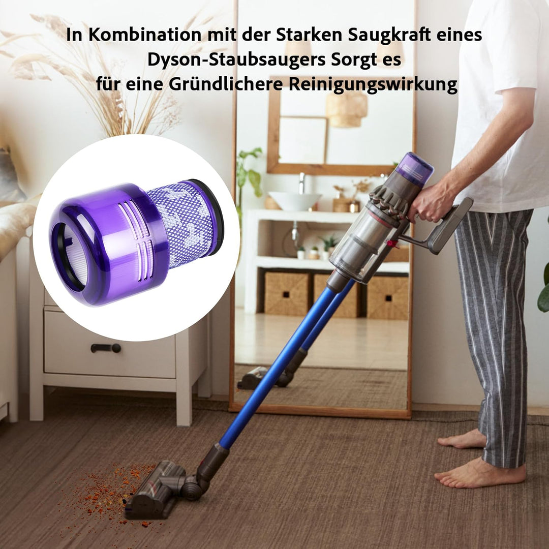 Cheerhom Filter für Dyson V11, 3 PCS Ersatzfilter für Dyson V11 V15 SV14 SV17 SV22 Detect Absolute S