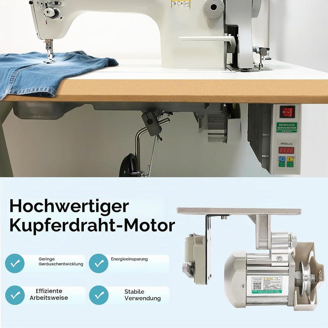 220V Bürstenloser Elektrischer Servomotor Nähmaschine Motor, 750W Servomotor Energiesparender, Indus