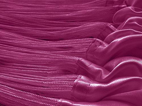Kaikoon Fadenvorhang Fadenstore Messe B1 schwer entflammbar 150 cm x 300 cm (BxH) pink