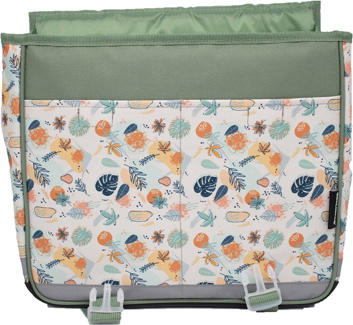 Les Deglingos Schulranzen, 35 cm, Chillos le Faultier, Grün, Grundschule, 35 cm, grün, 35 x 29 x 13,