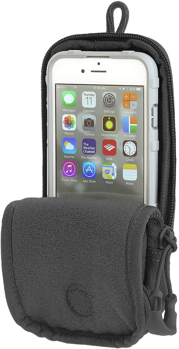 Maxpedition AGR PLP iPhone Pouch, 3.5 Schwarz, Schwarz