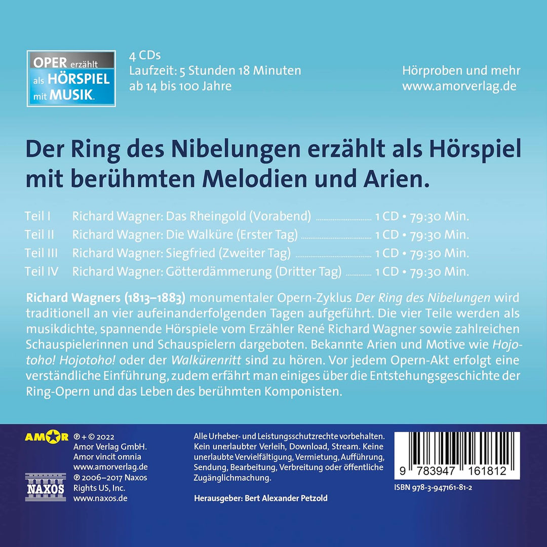 Der Ring des Nibelungen, Audio-CD