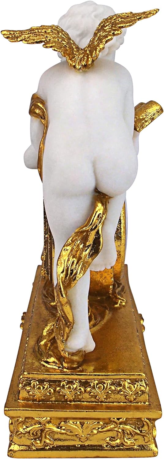 Design Toscano Chateau Carbonne Cherub Pendeluhr, 10 x 24 x 26,5 cm