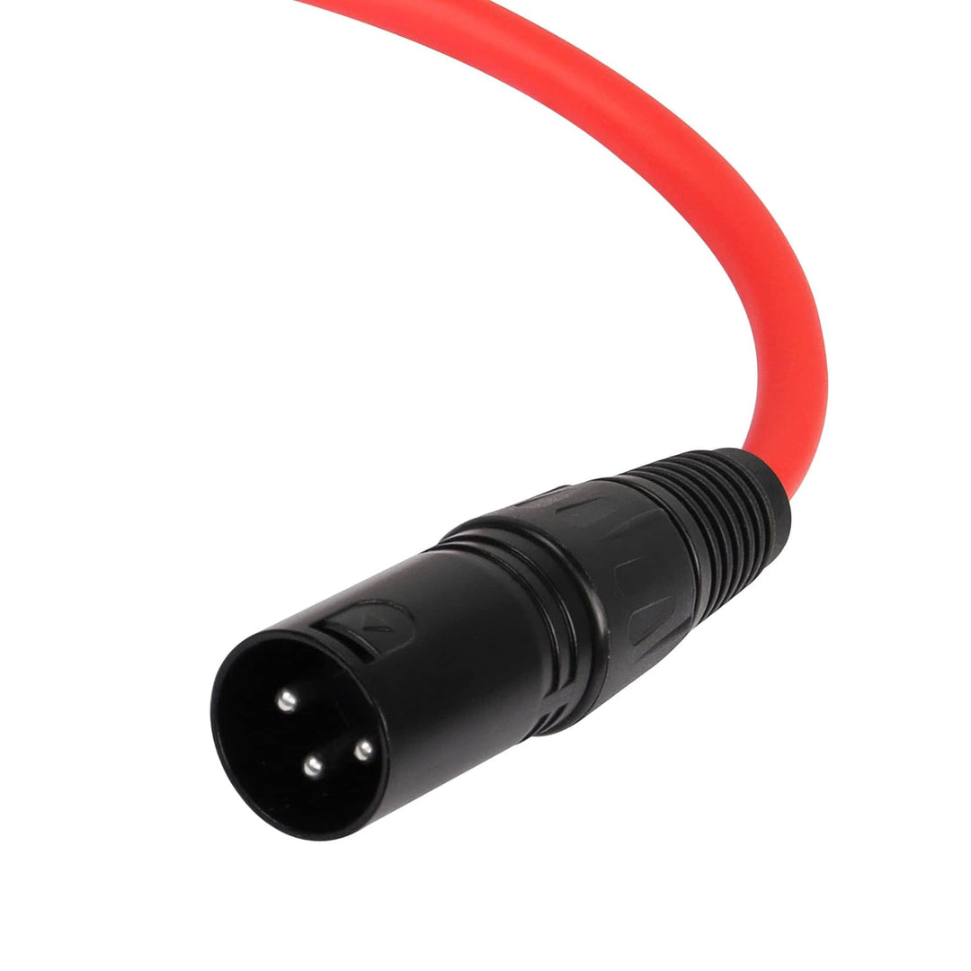 SinLoon XLR-Kabel, DMX, 3-polig, M auf F, farbige Verlängerungskabel, für Studio-Recorder, Mikrofon,