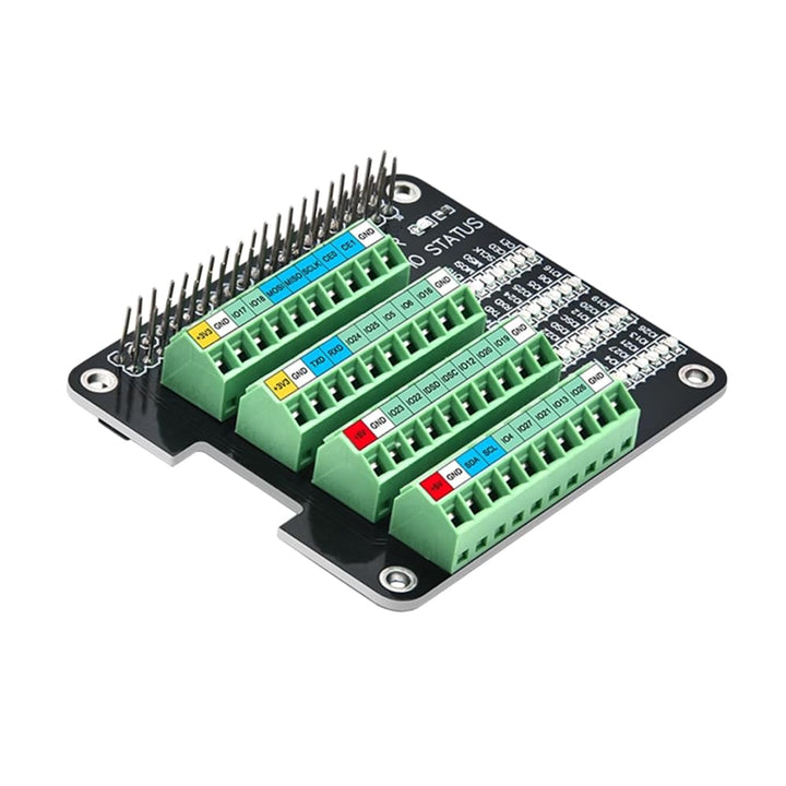 GPIO Shield, GPIO Erweiterungsplatine für RPI 3B/3B+/4B/Zero-Terminal-Schnittstellenmodul