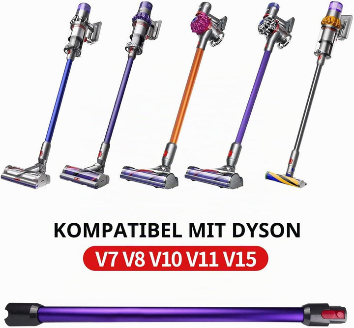 Verlängerungsrohr für Staubsauger, Schnellspanner Verlängerungsrohr für Dyson V15 V11 V10 V8 V7 Stab